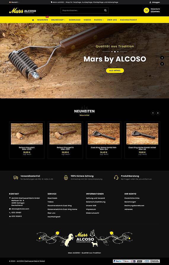 Webdesign Solingen