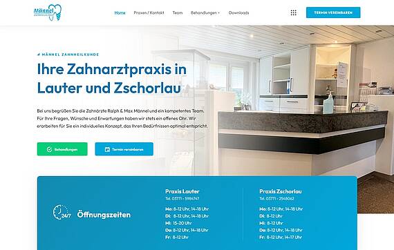 Webdesign Zschorlau, Lauter-Bernsbach