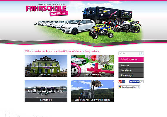 Webdesign Schwarzenberg