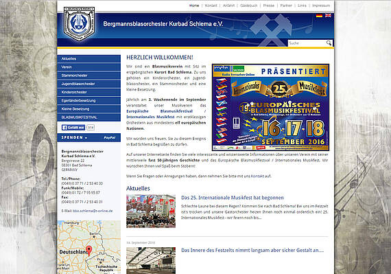 Webdesign Bad Schlema
