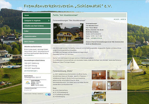 Webdesign Bad Schlema