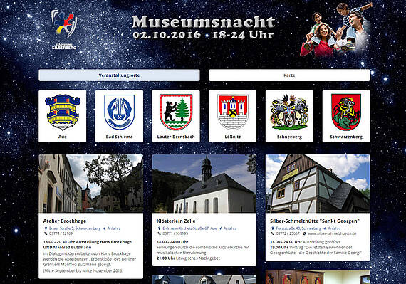 Webdesign Schneeberg, Bad Schlema, Aue