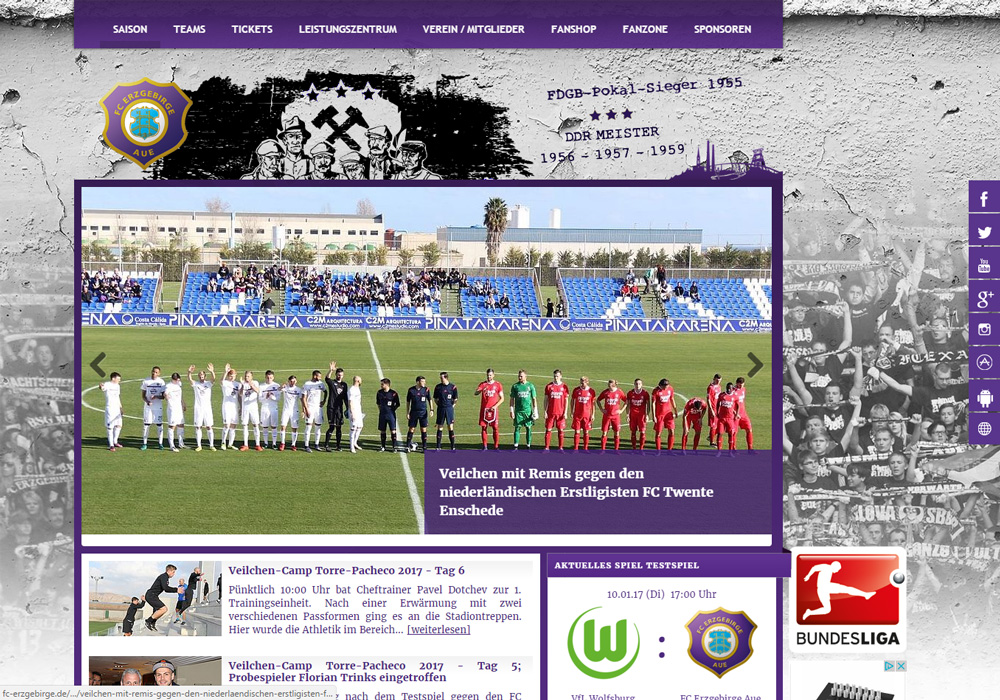 Webdesign Aue, Erzgebirge