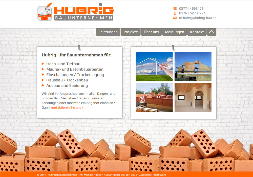 Webdesign Zschorlau, Erzgebirge