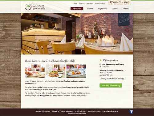 Webdesign Stützengrün, Eibenstock